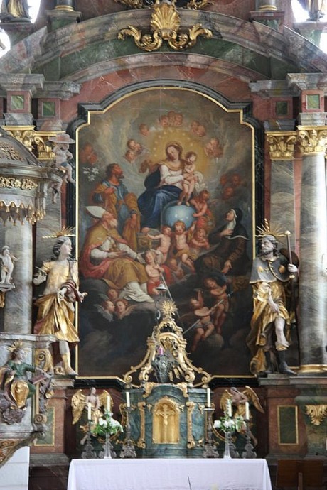 Church Altar of St Michael Church, Vienna