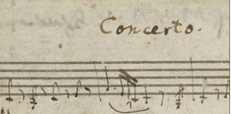 Mozart - Piano Concerto 21 - page 1, det. 1