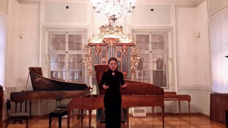 Salzburg 131 - Happiness is... to hear your own mezzo voice singing 'Als Luise' in the Tanzmeistersaal, Mozart Wohnhaus, on a 27 January