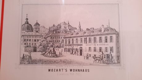 Salzburg 46 - Mozart Wohnhaus in Salzburg - at Makartplatz 8, former Hannibalplatz