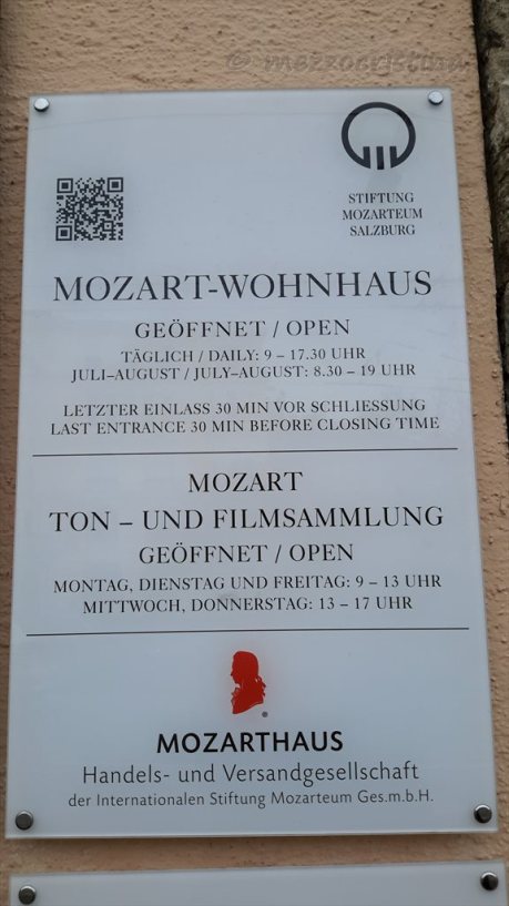 Salzburg 54 - Mozart Wohnhaus in Salzburg - at Makartplatz 8, former Hannibalplatz