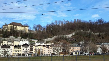 Salzburg 91 - blue skies on a 27 January